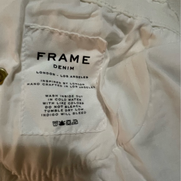Frame Denim le skinny ripped in US size 26. - Picture 13 of 16